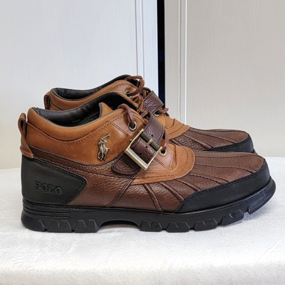 POLO RALPH LAUREN DOVER III Duck Boots, Men's Size 9.5